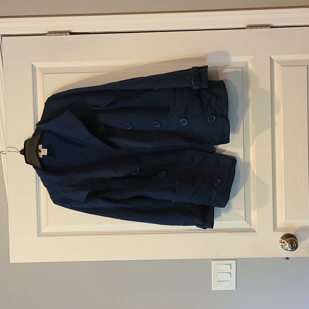 Blue peacoat